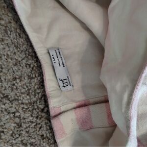 Zara Blush and Ivory Striped Top